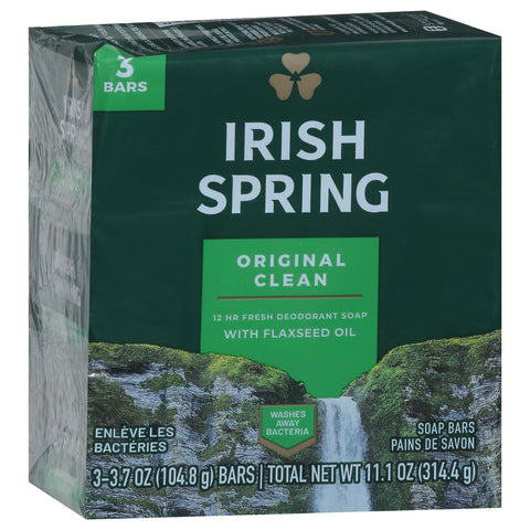 Irish Spring Soap Bar Original Clean 11.1 OZ