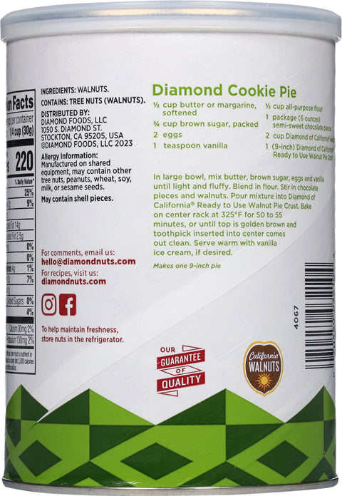 Diamond Shelled Walnuts 14 OZ