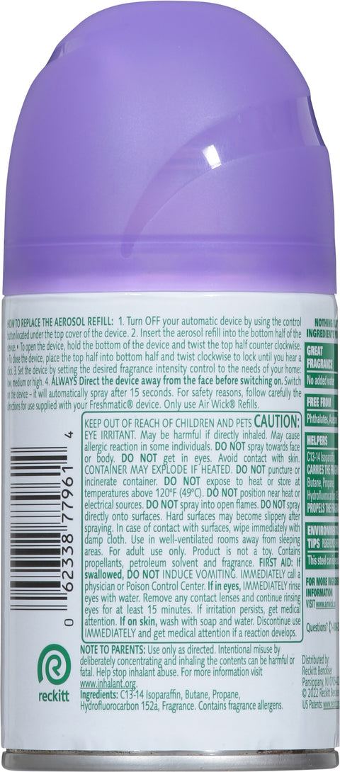 Airwick Freshmatic Lavender & Chamomile Refill 5.89 OZ