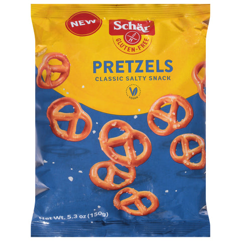 Schar Gluten-Free Classic Salty Pretzels 5.3 oz - 6 Pack