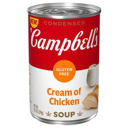 Campbell's Red And White Soup Gluten Free Cream of Chicken - 10.5 OZ 12 Pack