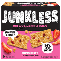 Junkless Chewy Granola Bars - 6.6 OZ 8 Pack