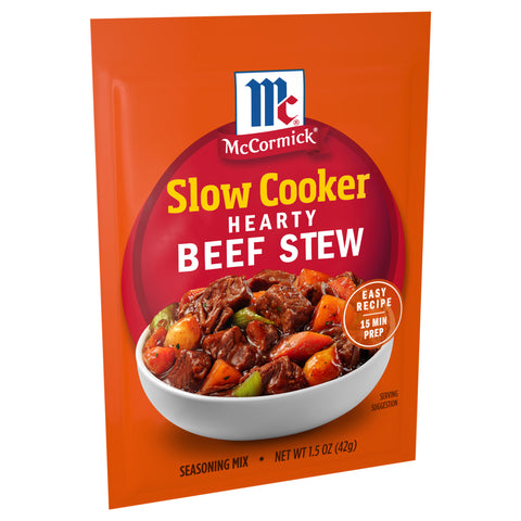 McCormick Slow Cooker Seasoning Beef Stew - 1.5 OZ 12 Pack