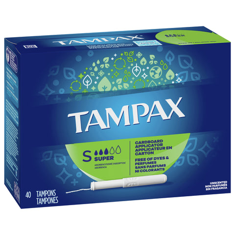 Tampax Tampons Super 40 CT