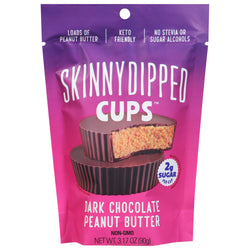Skinnydipped Cups Dark Chocolate Peanut - 3.17 OZ 10 Pack