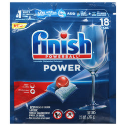 Finish Powerball Power Dish Tabs - 7.3 OZ 6 Pack