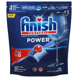 Finish Powerball Power Dish Tabs - 17.43 OZ 4 Pack