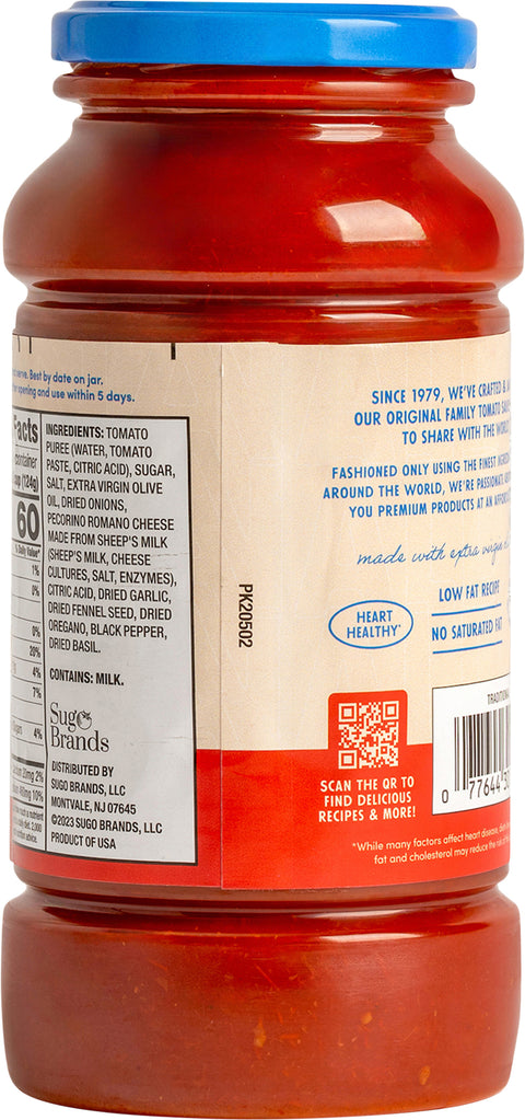 Francesco Rinaldi Pasta Sauce Traditional Original 24 OZ