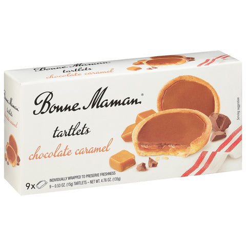 Bonne Maman Tartlets Chocolate Caramel 4.76 OZ