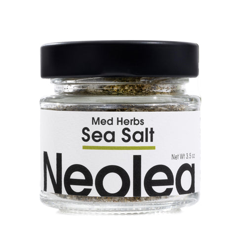 Neolea Mediterranean Herbs with Sea Salt - 3.5 OZ 8 Pack