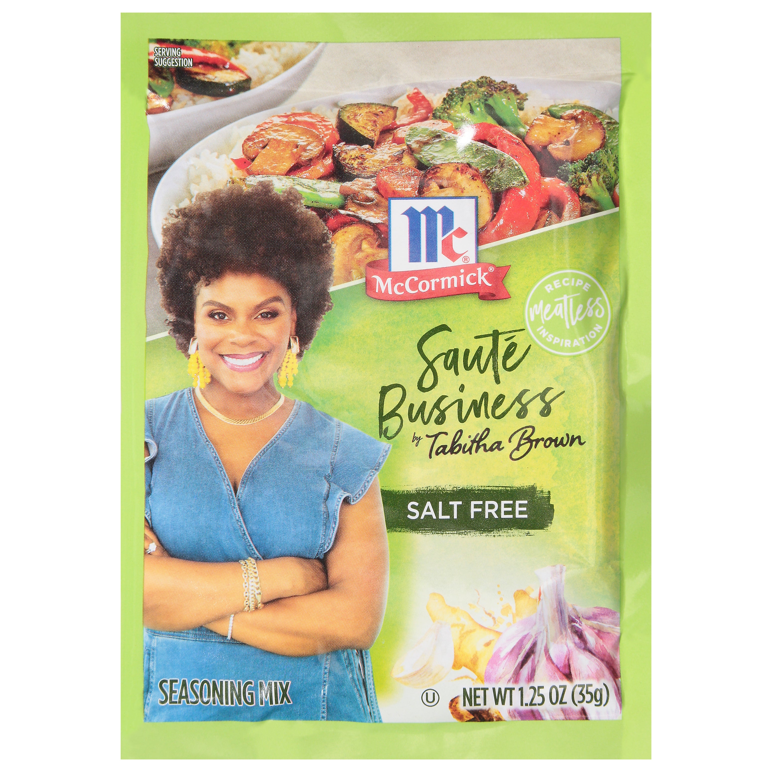 McCormick Spices on X: @IamTabithaBrown is back with TWO brand NEW salt  free seasoning blends! Very Good Garlic and Like Sweet, Like Smoky are  available in stores now. Learn More:    /