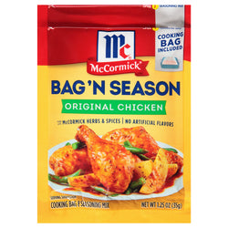McCormick Chicken Seasoning Bag and Seasoning Mix - 1.25 OZ 6 Pack