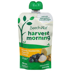 Beech-Nut Toddler Harvest Morning Banana, Blueberries Yogurt & Granola - 3.5 OZ 12 Pack