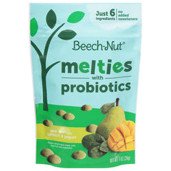 Beech-Nut Naturals Melties Pear, Mango, Spinach & Yogurt - 1 OZ 7 Pack