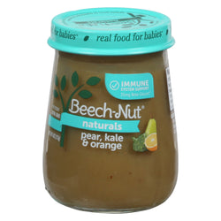Beech-Nut Naturals Stage 2 Pear, Kale, Orange - 4 OZ 10 Pack
