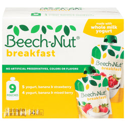 Beech-Nut Stage 4 Breakfast Variety Pack - 3.5 OZ Each 9 Pack