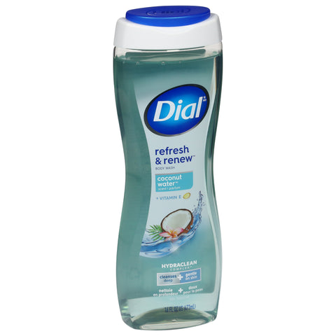 Dial Body Wash Coconut Water 16 FZ