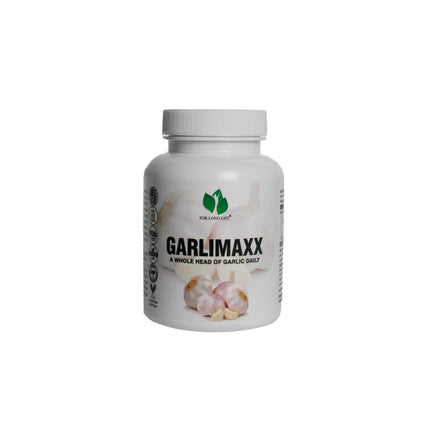 FOR LONG LIFE. GARLIMAXX - Daily Garlic Supplement - 0.23 LB 6 Pack