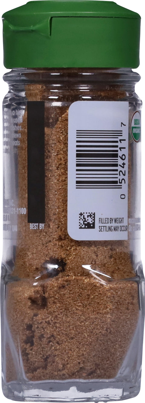 McCormick Organic Ground Coriander - 1.25 OZ 3 Pack