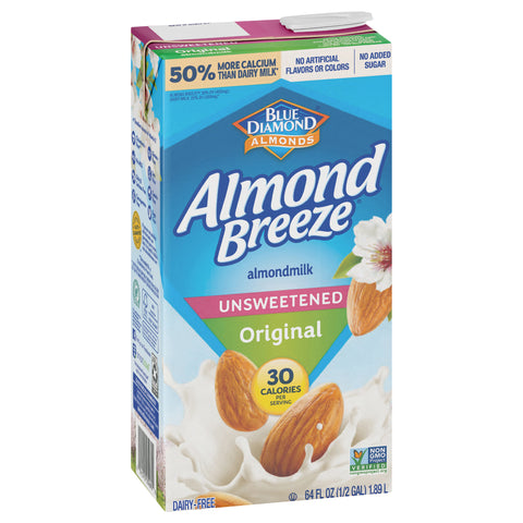 Almond Breeze Original Unsweetened Almond Milk 64 FZ