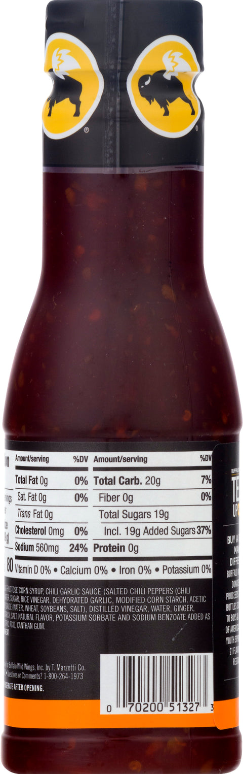 Buffalo Wild Wings Asian Zing Sauce 12 FZ
