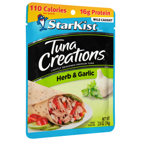 Starkist Tuna Creations Herb & Garlic 2.6 OZ