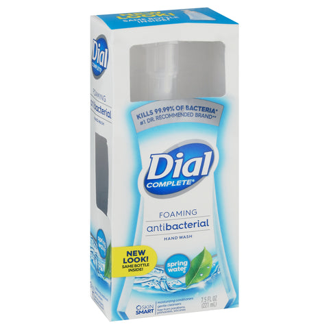 Dial Foaming Antibacterial Hand Wash Spring Water 7.5 FZ