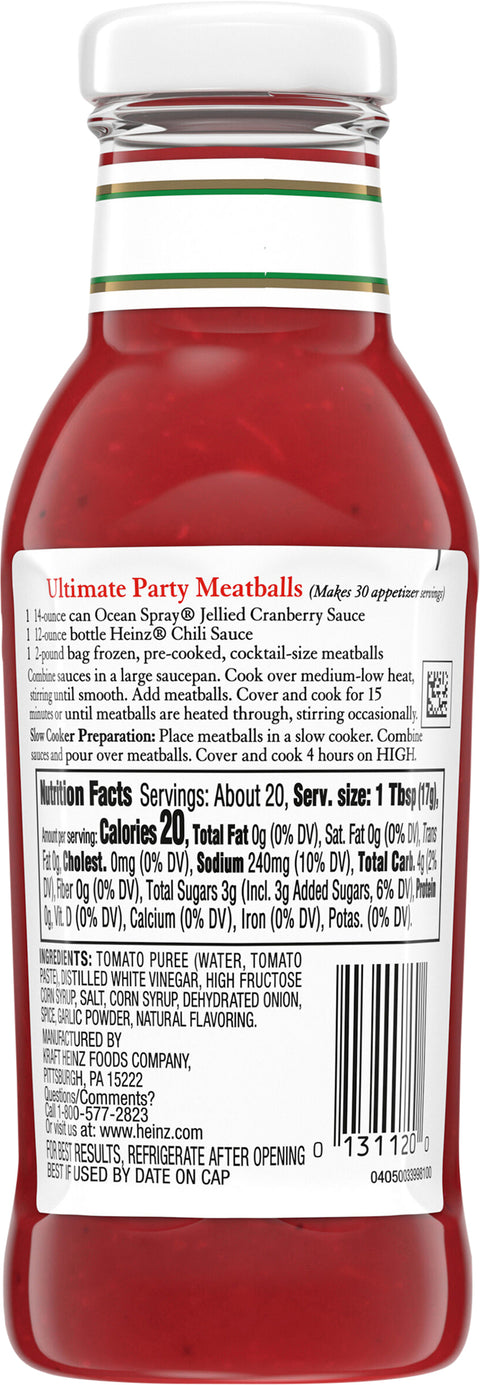 Heinz Sauce Chili 12 OZ