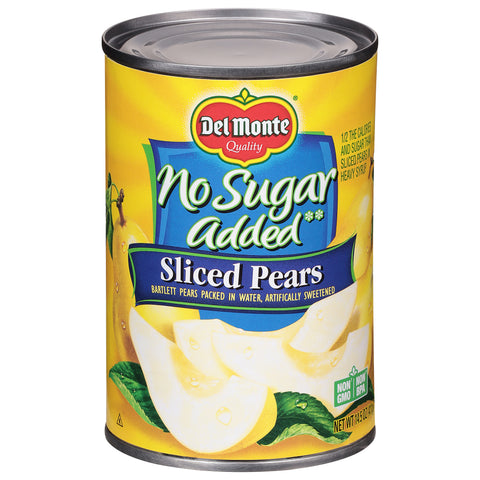 Del Monte Pears Sliced No Sugar Added 14.5 OZ
