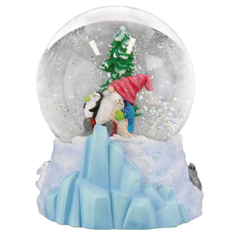 Winter Arctic Gnome Snow Globe