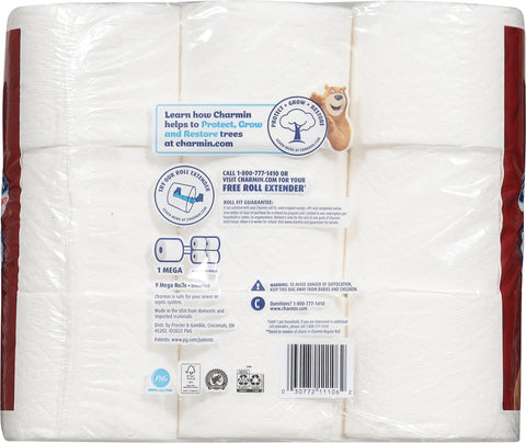 Charmin Ultra Strong 2-Ply Bathroom Tissue Mega 9 ea