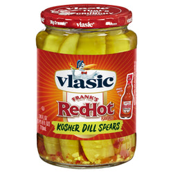 Vlasic Kosher Dill Spears Pickles - 24 OZ 6 Pack