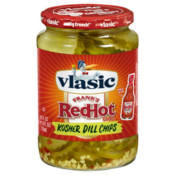 Vlasic Kosher Dill Chips Pickles - 24 OZ 6 Pack