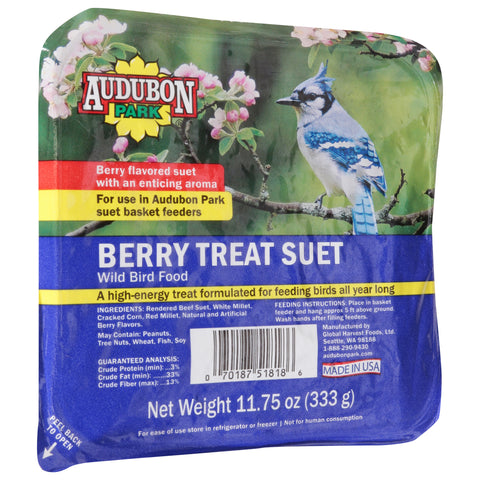 Audubon Park Suet Berry Treat 11.75 OZ