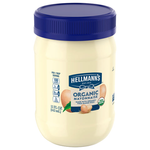 Hellmann's Organic Mayonnaise 15 FZ