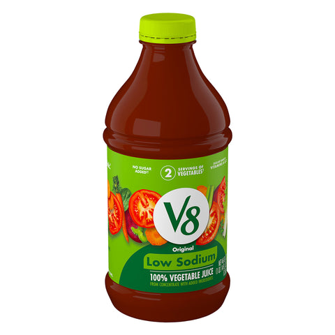 V8 100% Vegetable Juice Low Sodium 46 FZ
