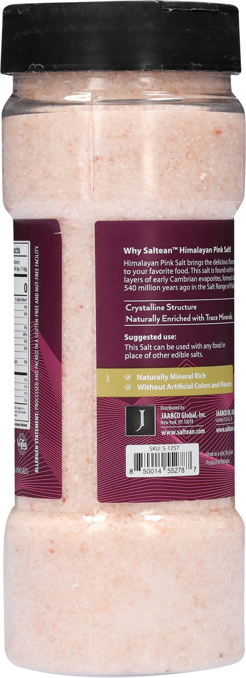Saltean Fine Grains Himalayan Pink Salt 16 oz