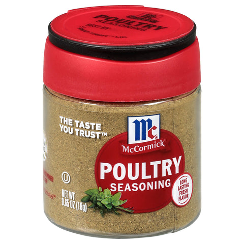 McCormick Seasoning Poultry - 0.65 OZ 6 Pack