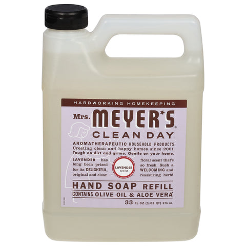 Mrs. Meyer's Clean Day Lavender Liquid Hand Soap Refill 33 FZ