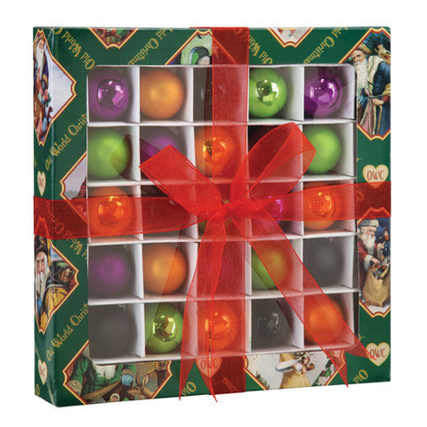 Halloween Balls - 1" 25 count Ornament