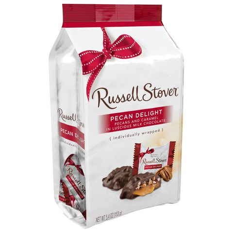 Russell Stover Pecans & Caramel In Milk Chocolate 5.4 OZ