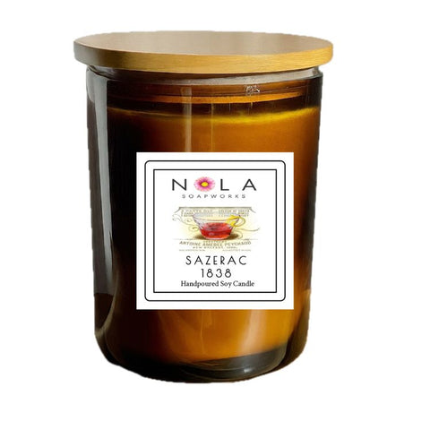 ESSENTIALLY NOLA Soy Cocktail Candle  - Sazerac - 14.5 OZ 4 Pack