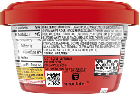 Chef Boyardee Beef Ravioli Pasta 7.5 OZ
