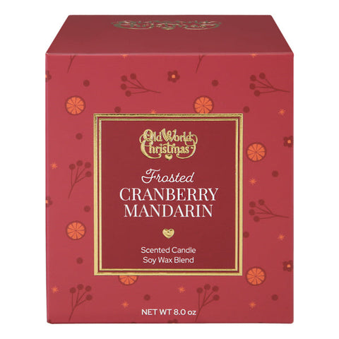 Frosted Cranberry Mandarin Candle