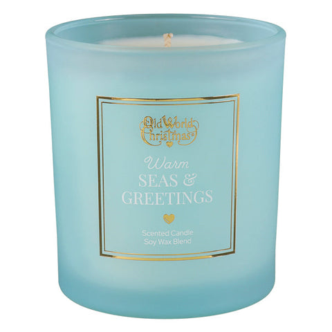 Warm Seas & Greetings Candle