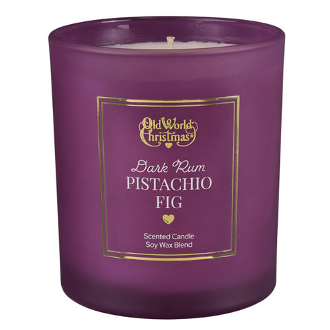 Dark Rum Pistachio Fig Candle