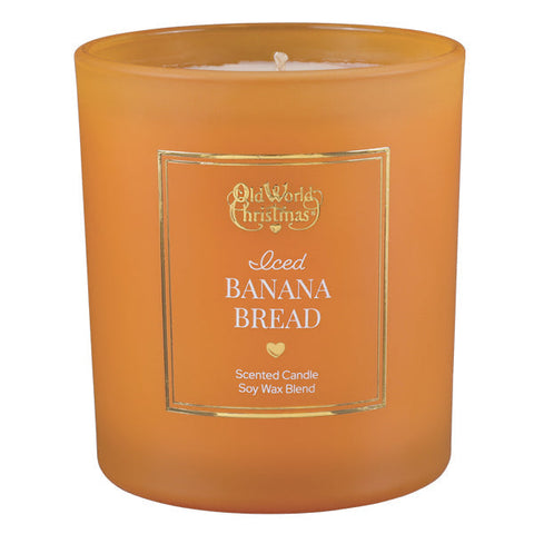 Iced Banana Bread Candle