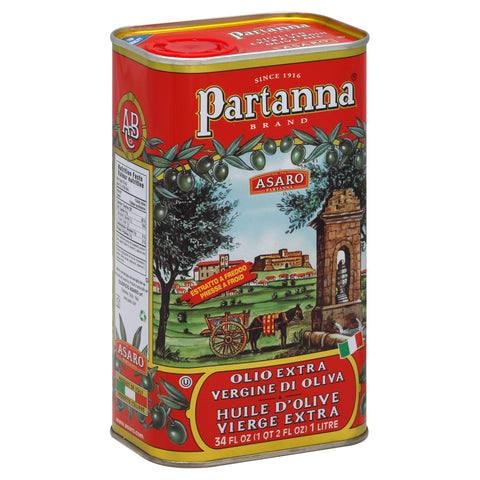 Partanna Olive Oil - 33.8 FZ 12 Pack