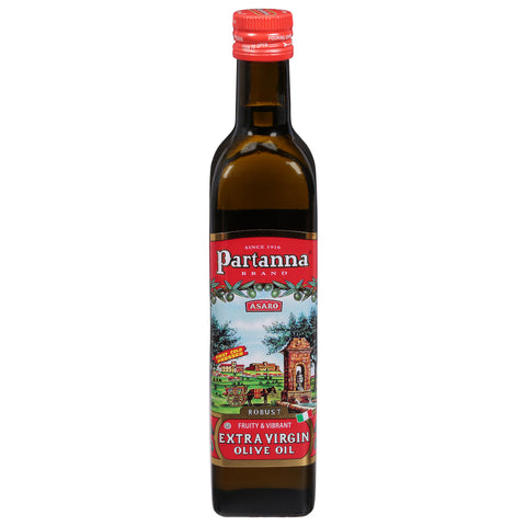 Partanna Robust Extra Virgin Olive Oil - 16.9 FZ 6 Pack