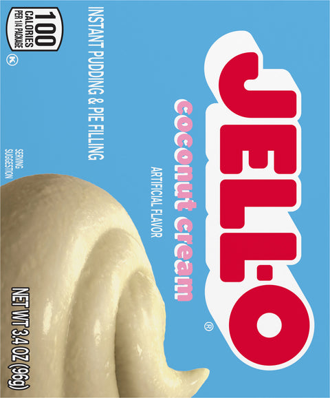 Jell-O Mix Pudding Instant Coconut 3.4 OZ